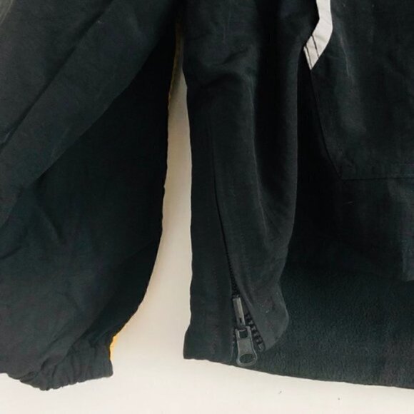LF Jacket S NWT Windbreaker Pullover Mesh Sleeve Black Yellow Australia Brand - Picture 8 of 14
